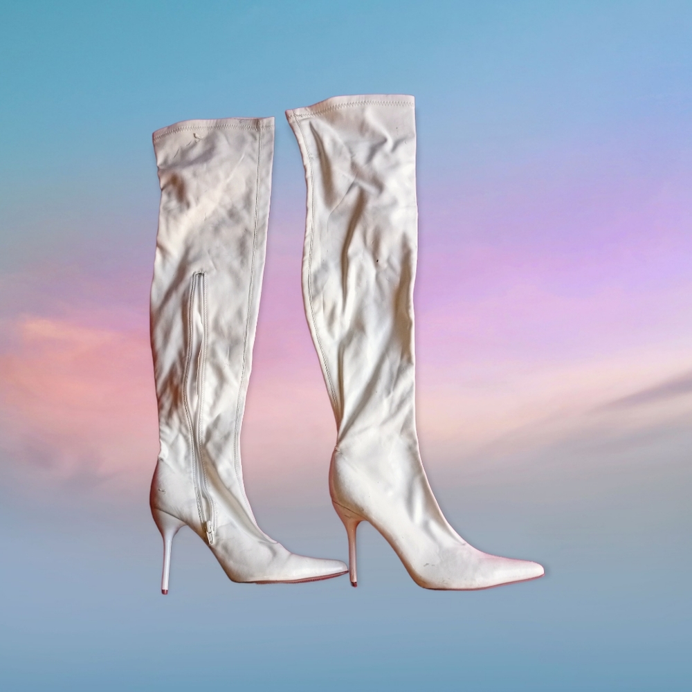 Women's Over the Knee High Heel Boots by Delicious